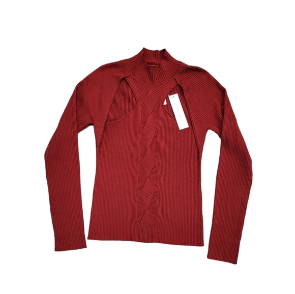 Jonathan Simkhai Keegan Top Garnet Large NWT - Picture 6 of 10